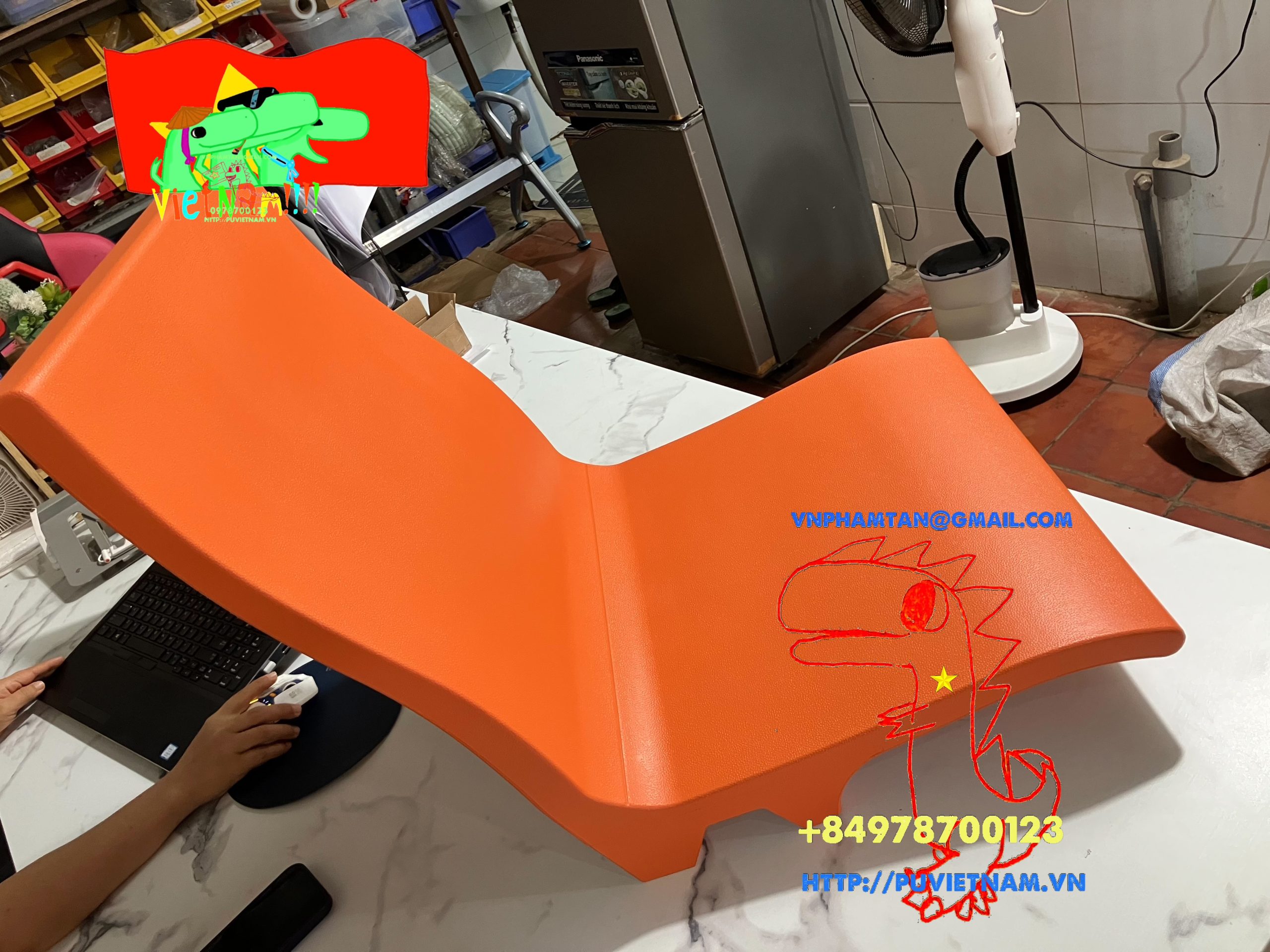 Sản xuất gia công nệm ghế PU sân bay ga tàu, phòng chờ, ghế bệnh viện - Ảnh 3