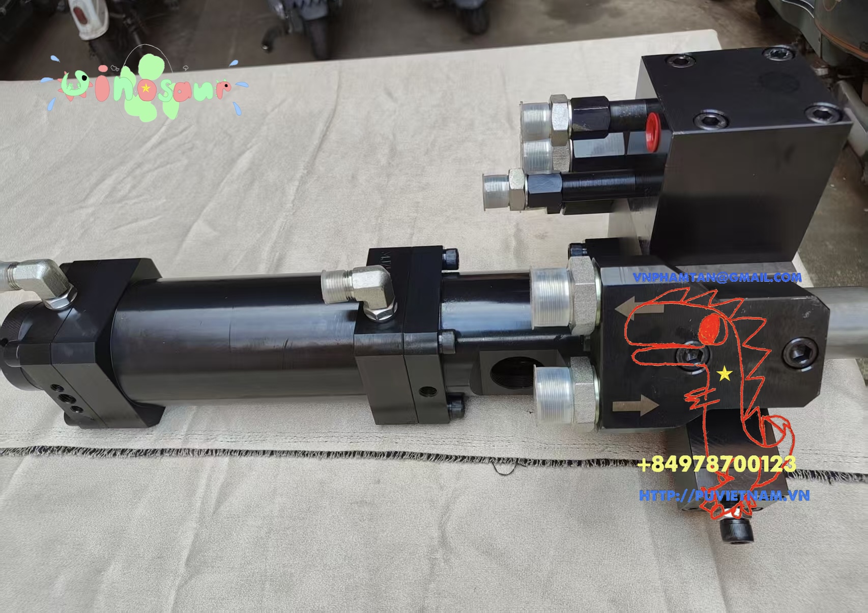 Cung cấp đầu trộn máy phun xốp pu áp cao lưu lượng 2kg-5kg/giây - Ảnh 5
