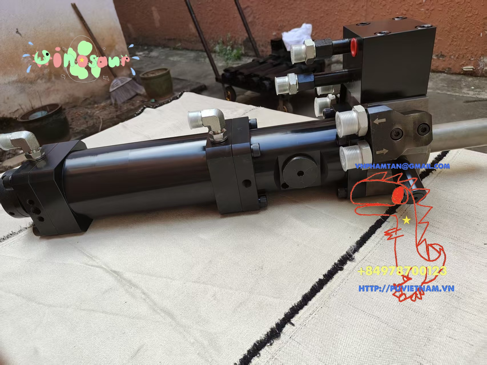 Cung cấp đầu trộn máy phun xốp pu áp cao lưu lượng 2kg-5kg/giây - Ảnh 7