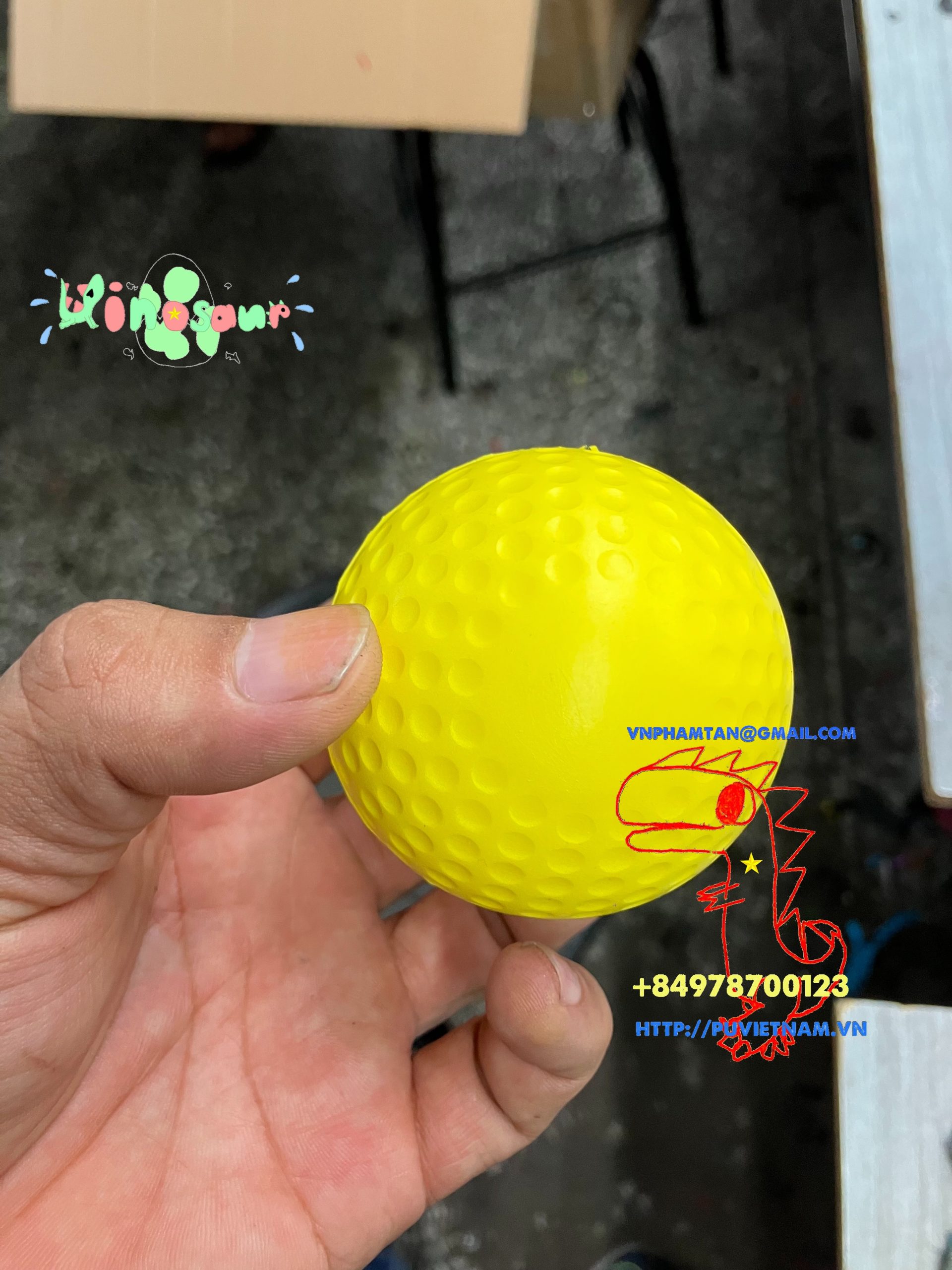 Cung cấp nguyên liệu gia công bóng giảm stress PU ball - Ảnh 15