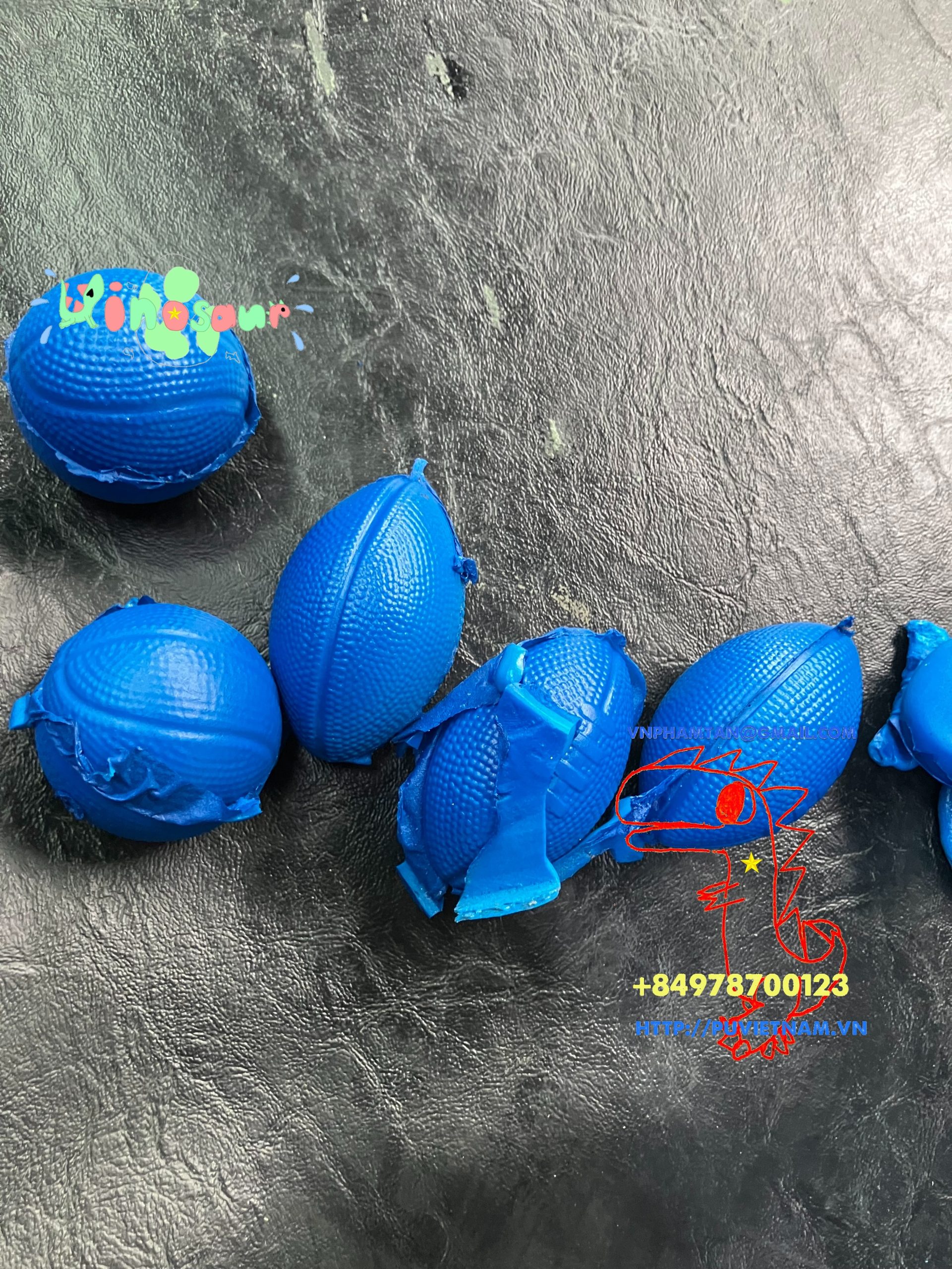 Cung cấp nguyên liệu gia công bóng giảm stress PU ball - Ảnh 9