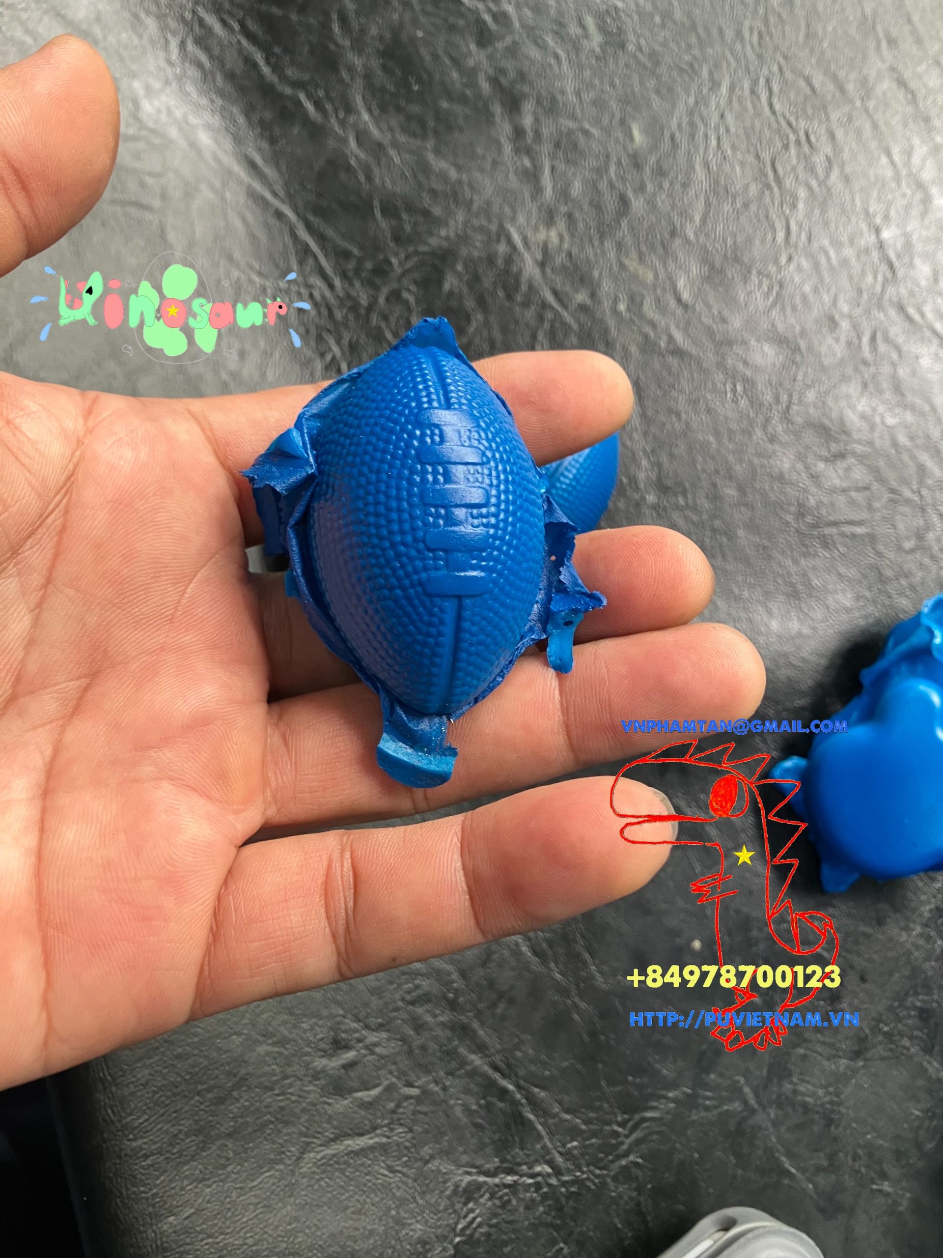 Cung cấp nguyên liệu gia công bóng giảm stress PU ball - Ảnh 10