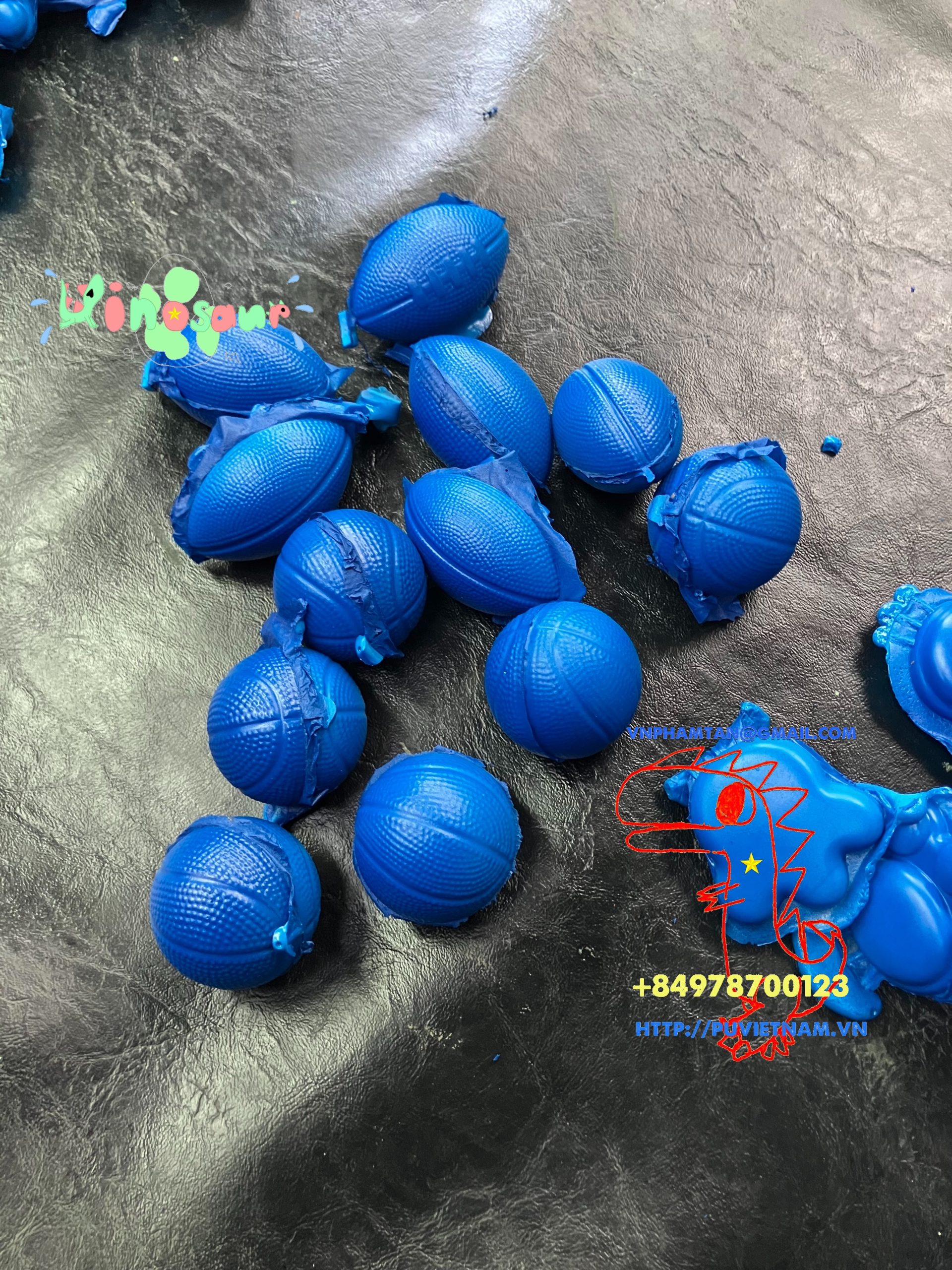 Cung cấp nguyên liệu gia công bóng giảm stress PU ball