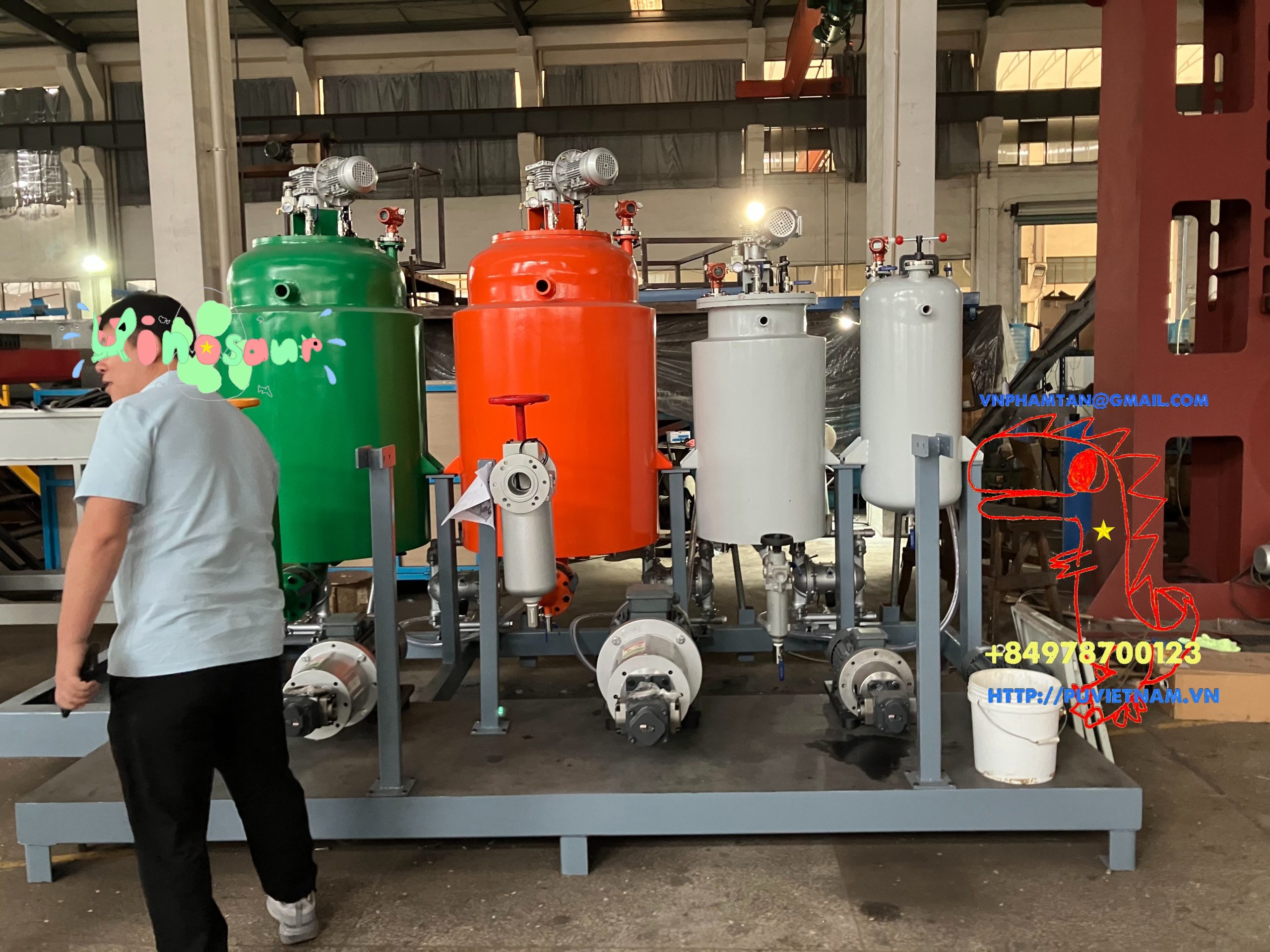Cung cấp linh kiện và giải pháp sửa chữa nâng cấp máy phun xốp pu tại Việt Nam - Ảnh 5